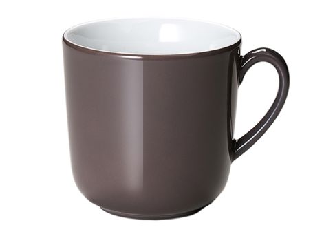 Dibbern Solid Color Umbra Becher mit Henkel 0,32 L 