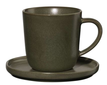 ASA Selection Coppa Espressotasse mit Unterer Nori L 9,4 cm B 9,4 cm H 7 cm 