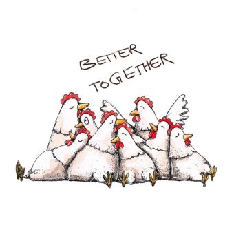 Paperproducts Servietten 33x33 cm Better Together 
