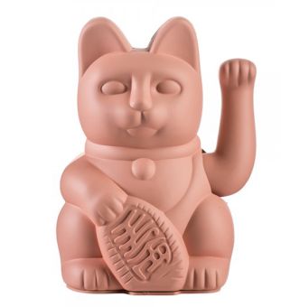 Donkey Winkekatze Lucky Cat Pink 