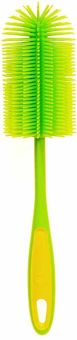 Kochblume Silikon-Spülbürste rund limette 