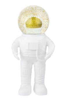 Donkey Glitzerkugel Summerglobe The Astronaut Small Weiß 