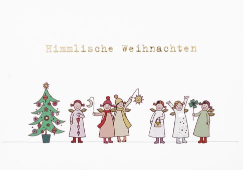Räder Weihnachtskarte Himmlische Weihnachten 