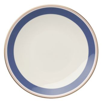 Dibbern Capri Teller 24 cm Blau / Rosé 