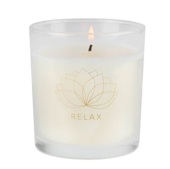 Räder Zen Spirit Duftkerze EINATMEN, AUSATMEN, LOSLASSEN D7.5cm,H8cm 