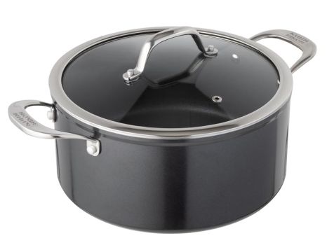 Kuhn Rikon Easy Pro Kochtopf 3L/20 cm mit Glasdeckel 