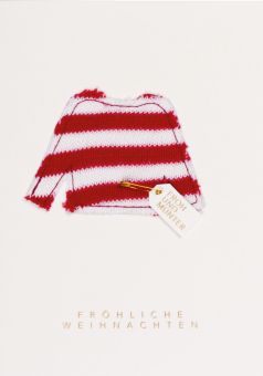 Räder Winterkleiderkarte Fröhliche Weihnachten 