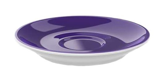 Dibbern Solid Color Violett Espresso Untertasse Classico 