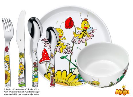 WMF Kinderbesteck-Set 6-tlg. Biene Maja 