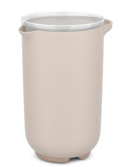 Mepal Rührbecher Chef It 1000 ml mit Deckel Chalk 