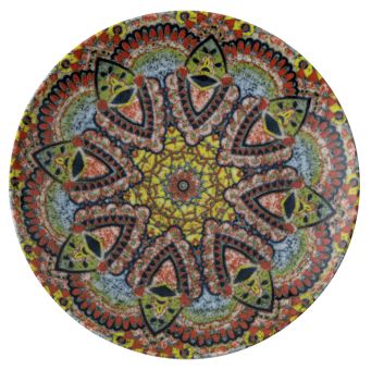 Arthur Krupp Teller flach 20 cm Mandala C 