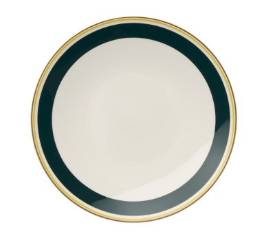 Dibbern Capri Teller 17 cm Dunkelgrün / Gelb 