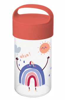 Koziol Snackpot / Trinkflasche 500 ml Buddy Koziol Snack 0,5 Dreams organic red dreams 