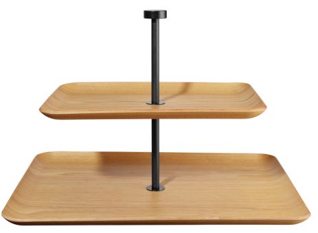ASA Selection Etagere 2-stufig Rechteckig Wood 