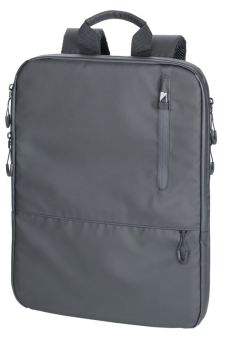 Troika Laptop-Rucksack Black Expandable 