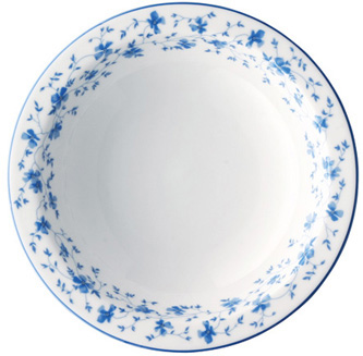 Arzberg Form 1382 Blaublüten Schüssel rund flach 21 cm 