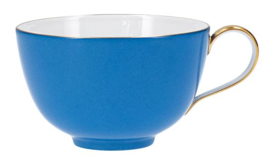 KPM Berlin Urbino Kaffee-Obertasse Halbhoch Blau 