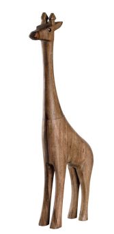 Leonardo Giraffe 57 cm Mangoholz Posto 