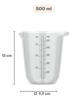 Mepal Messbecher Chef It 500 ml Klar 