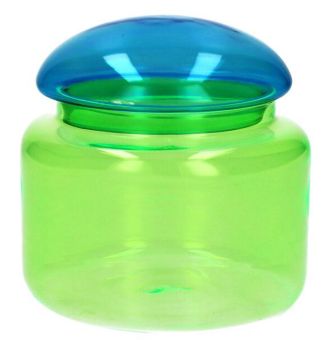 Gift Company Voile Glasdose L Borosilikatglas neon türkis/grün gs 