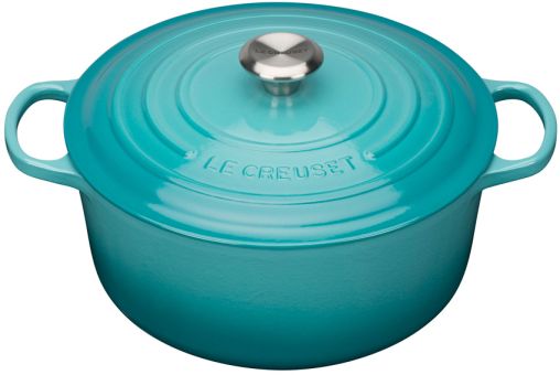 Le Creuset Bräter Rund Signature 22 cm Karibik 