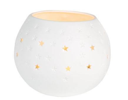 Räder Porzellanlicht Sterne ohne Henkel 11,5x13x9 cm 