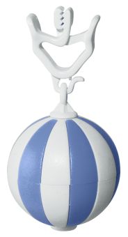 Hansi TT-Anhänger KUGEL 4 St. hellblau/weiß extra schwer ca. 52 g 