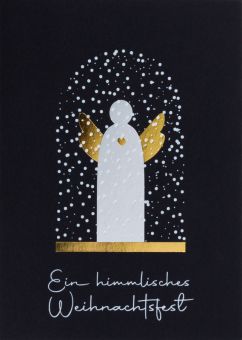 Räder Cloche Karte Ein Himmlisches Weihnachtsfest 