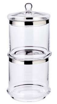 Edzard Vorratsglas Lia mit Deckel 3tlg. H 29 cm 