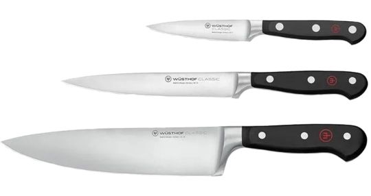Wüsthof Classic Messersatz mit 3 Messern 