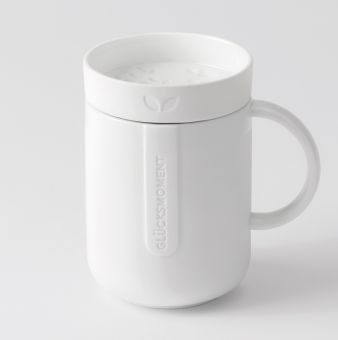 Räder Cozy Time Tasse mit Deckel Glücksmoment D.8cm, H.12cm 