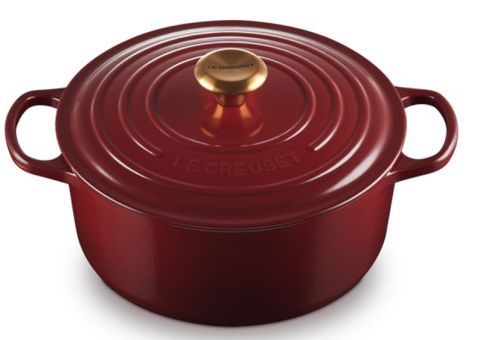 Le Creuset Bräter Rund Signature 26 cm Garnet 