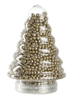 Leonardo Classico Dose Glitterperlen 500 g gold 