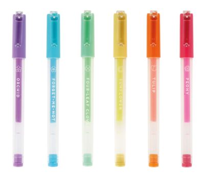 Legami Mini Gelstifte Im 6er-Set Spring Is In The Air Pastel Colours 