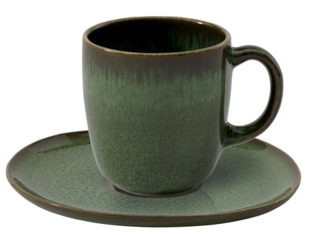 Villeroy & Boch Lave Vert Kaffee-Untertasse 15x15x2 cm 