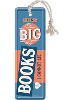 Nostalgic Art Lesezeichen I like big books 