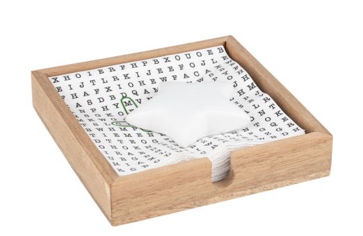 Räder Cocktailserviettenhalter Stern 14,3x14,3x3 cm 