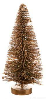 ASA Selection X-Mas Deko Tannenbaum Gold H 11,5 cm 