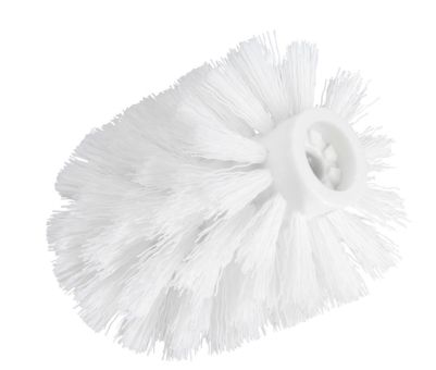 Wenko Ersatzbürste für WC-Garnituren mit Adapter 80 mm weiß 