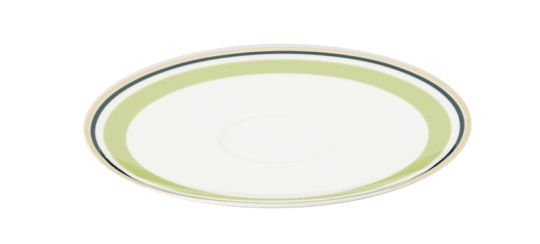 Dibbern Capri Untertasse 0,11 L Maigrün / Dunkelgrün 