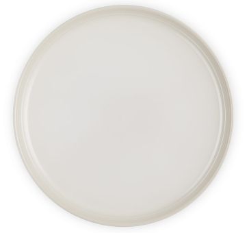Le Creuset Frühstücksteller 22 cm Coupe Meringue Poterie 