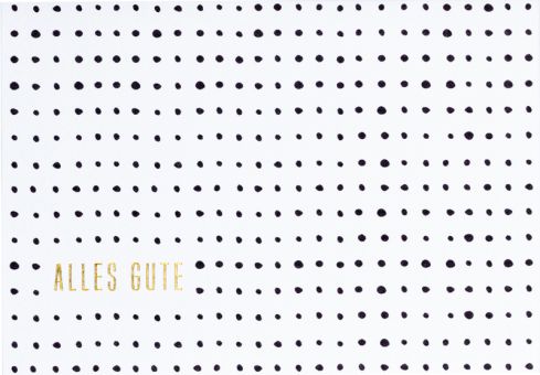 Räder Schwarzweiß Karte Alles Gute 