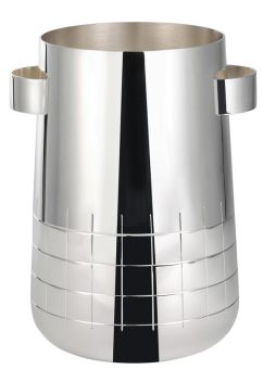 Christofle Wein-Kühler Graphik Versilberte 