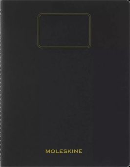 Moleskine Student Cahier, Xxl, Blanko, Kartoneinband, Schwarz 