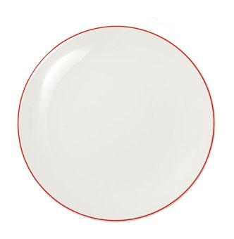 Dibbern Simplicity Teller flach 28 cm Rot 