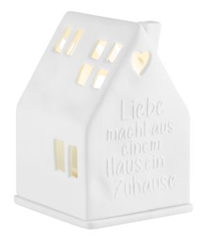 Räder Lichthaus Liebe Macht Aus Einem Haus 7x7x10,5 cm 