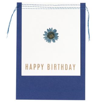 Räder Poesieblütenkarte Happy Birthday 