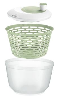 Westmark Salatschleuder Spinderella 4,4 L rutschfest mint-grün 