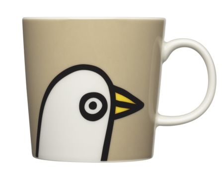 iittala Oiva Toika Becher 0,3 L Birdie leinen 