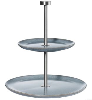 ASA Selection Etagere Flach 2-Stufig Denim Saisons 